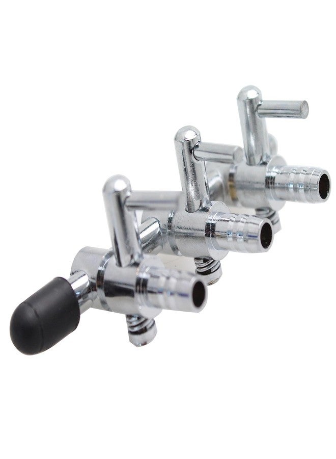 TAODAN 2PCS 3-Way Aquarium Metal Gang Manifold Air Line Control Valve Air Tap Air Splitter Stainless Steel Air Flow Splitter Pump Lever Valve - Image 3